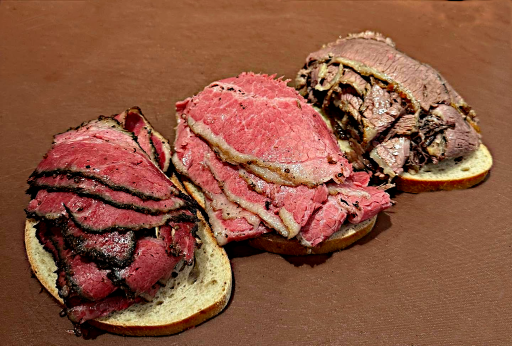 Liebman’s Delicatessen Riverdale pastrami sandwich