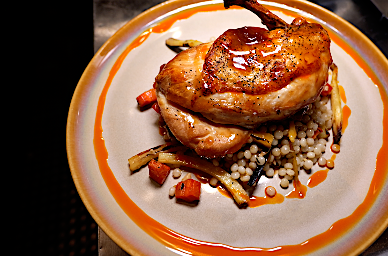 Sahra Bronx house-made hummus and roasted eggplant spreads in NYC
